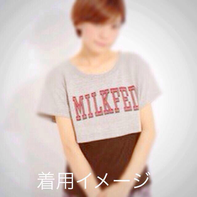 MILKFED.(ミルクフェド)のクロップドTEE レディースのトップス(Tシャツ(半袖/袖なし))の商品写真