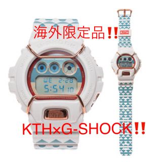 ジーショック(G-SHOCK)の日本未発売‼️ Kith x G-Shock DW 6900 KTH 7CR(腕時計(デジタル))