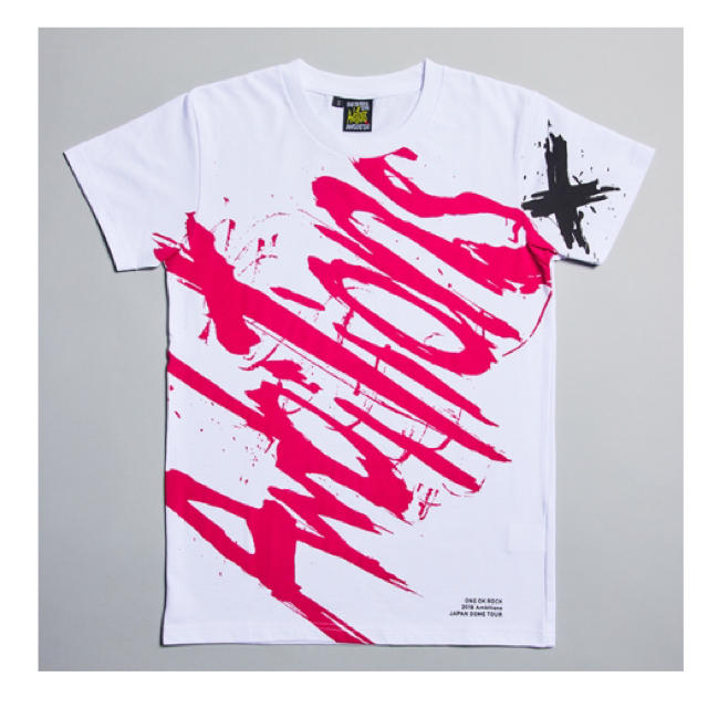 ONE OK ROCK(ワンオクロック)の即購入OK Ｔシャツ Mサイズ 新品 ワンオク 白 Tシャツ エンタメ/ホビーのタレントグッズ(ミュージシャン)の商品写真