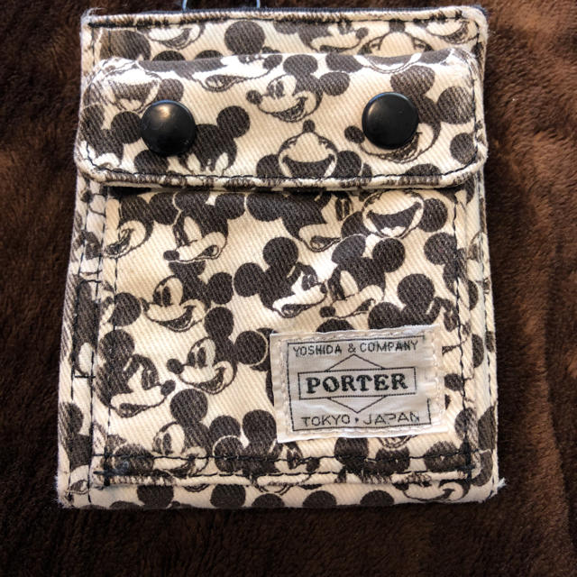PORTER(ポーター)のミッキー ポーター ビームス 財布 メンズのファッション小物(折り財布)の商品写真