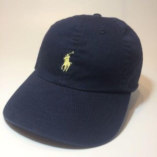 ポロラルフローレン(POLO RALPH LAUREN)のN12 新品 未使用 ポロ ラルフローレン ポニー キャップ ネイビー(キャップ)