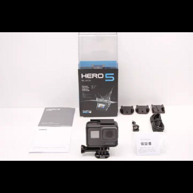GoPro(ゴープロ)のGopro hero 5 BLACK スマホ/家電/カメラのカメラ(デジタル一眼)の商品写真