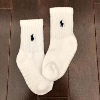 ラルフローレン(Ralph Lauren)の新品未使用 ラルフローレン ソックス ポニー刺繍 白 16㎝ 17㎝18㎝19㎝(靴下/タイツ)