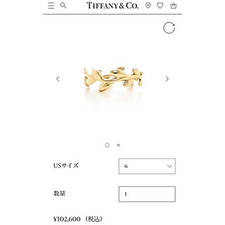 ティファニー(Tiffany & Co.)の♡そうちん様専用ページです♡(リング(指輪))