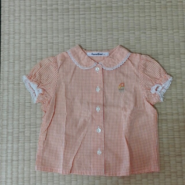 familiar(ファミリア)のファミリア　ブラウス　90cm キッズ/ベビー/マタニティのキッズ服女の子用(90cm~)(ブラウス)の商品写真