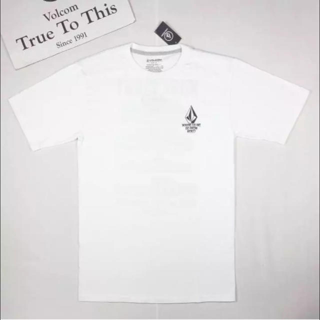 volcom(ボルコム)のVT20新品送込 S 白 ボルコムFA Mike Giant 海外限定Tシャツ メンズのトップス(Tシャツ/カットソー(半袖/袖なし))の商品写真