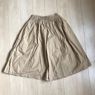 ヤラ(YARRA)のYARRA☆ヤラ ガウチョパンツ ベージュ 美品(キュロット)