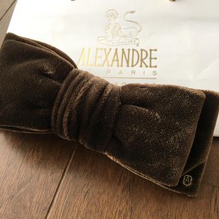 アレクサンドルドゥパリ(Alexandre de Paris)のmai様専用アレク❁ベロアリボンバレッタ(バレッタ/ヘアクリップ)