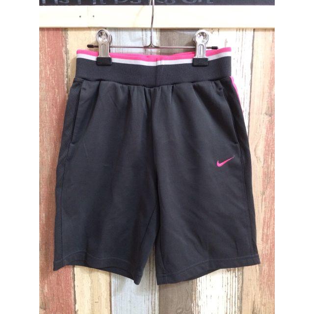 NIKE(ナイキ)のNIKE パンツ Sサイズ グレー・ピンク キッズ/ベビー/マタニティのキッズ服女の子用(90cm~)(パンツ/スパッツ)の商品写真