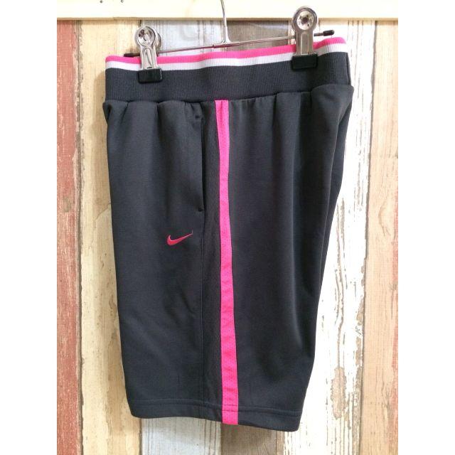 NIKE(ナイキ)のNIKE パンツ Sサイズ グレー・ピンク キッズ/ベビー/マタニティのキッズ服女の子用(90cm~)(パンツ/スパッツ)の商品写真