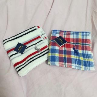 ポロラルフローレン(POLO RALPH LAUREN)のラルフローレンのタオルハンカチ(ハンカチ/ポケットチーフ)