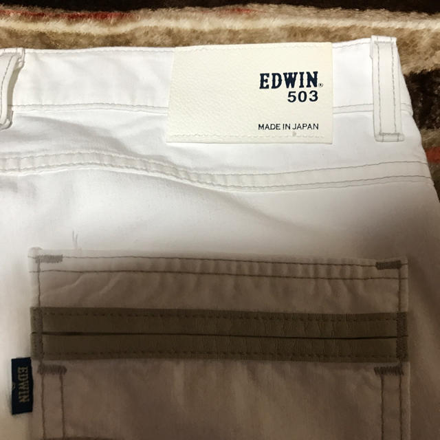 EDWIN(エドウィン)のEDWIN  ホワイト  メンズ  cool メンズのパンツ(デニム/ジーンズ)の商品写真