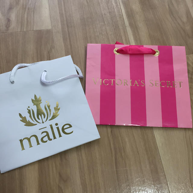 Malie Organics(マリエオーガニクス)のマリエオーガニクス ヴィクトリアシークレット ショッパー レディースのバッグ(ショップ袋)の商品写真