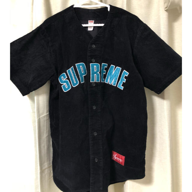 最高 18ss - Supreme Supreme ベースボールシャツ コーデュロイ Tシャツ/カットソー(半袖/袖なし)