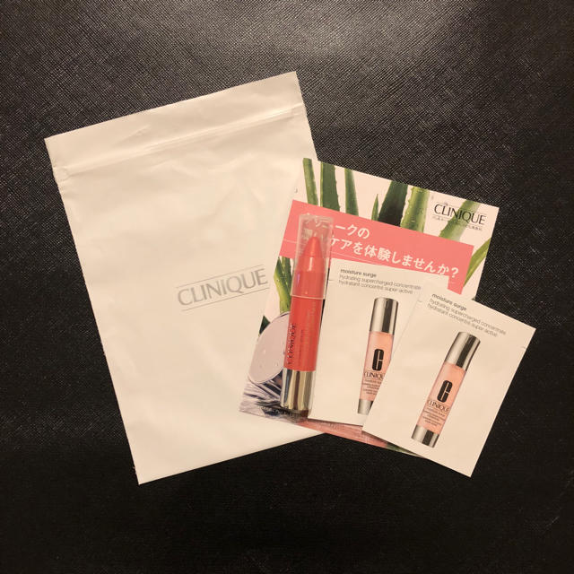 CLINIQUE(クリニーク)のクリニーク   チャビースティック マイティミモザ 美容液サンプル付き！ コスメ/美容のベースメイク/化粧品(口紅)の商品写真