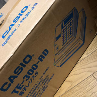 カシオ(CASIO)のCASIOTE-300-RD(店舗用品)