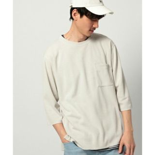 グローバルワーク(GLOBAL WORK)のGLOBAL WORK カノコ7分袖tee(Tシャツ/カットソー(七分/長袖))