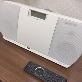 ケンウッド(KENWOOD)の【Bluetooth対応】KENWOOD CDコンポ(ポータブルプレーヤー)