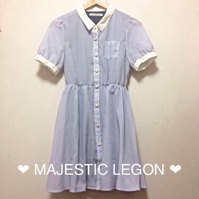 MAJESTIC LEGON(マジェスティックレゴン)のMAJESTIC LEGON＊ワンピ レディースのワンピース(ひざ丈ワンピース)の商品写真