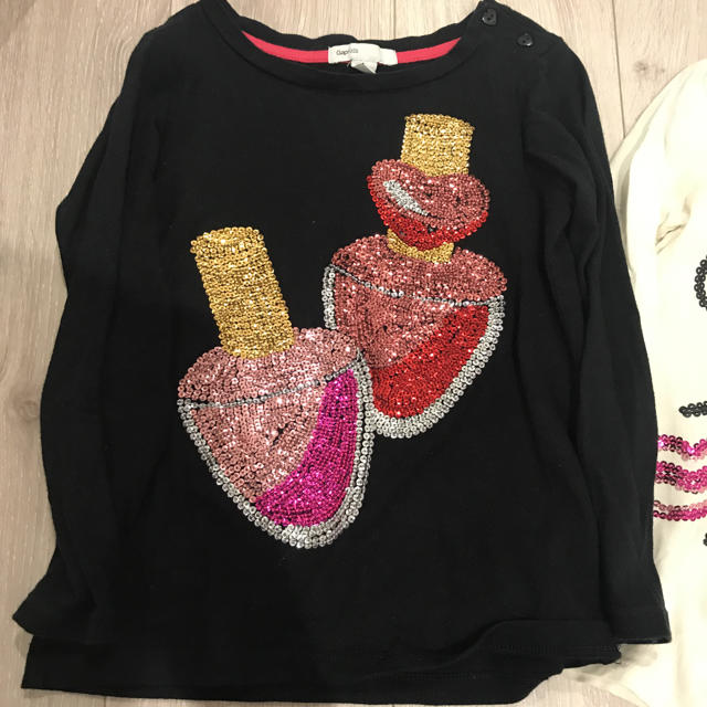 GAP(ギャップ)のトップス 3枚セット GAP PRISMstone キッズ/ベビー/マタニティのキッズ服女の子用(90cm~)(Tシャツ/カットソー)の商品写真