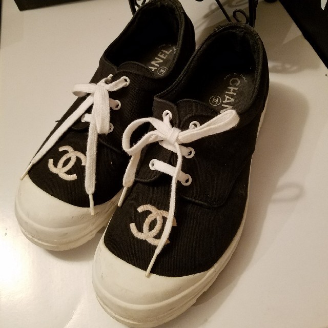 CHANEL　シャネルスニーカー　希少　size38靴/シューズ