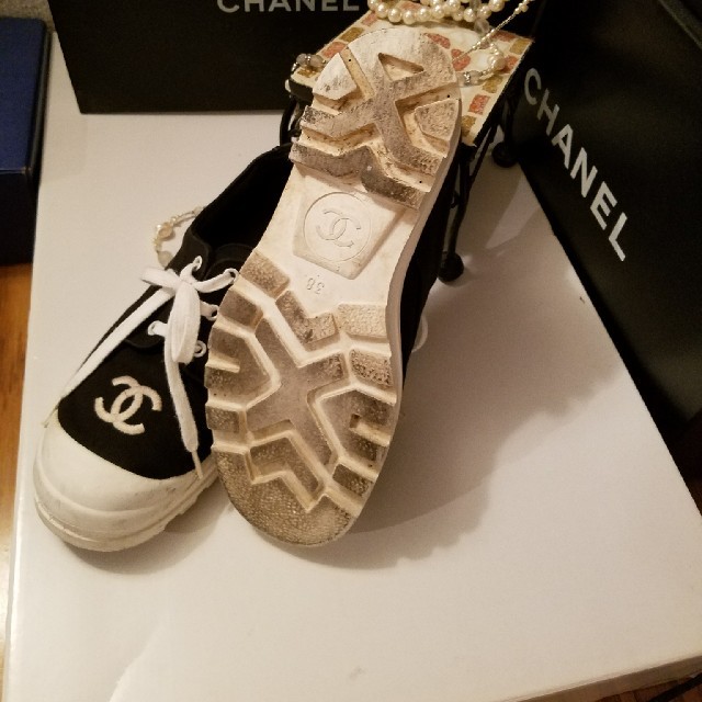 CHANEL　シャネルスニーカー　希少　size38