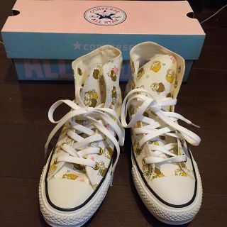 コンバース(CONVERSE)のCONVERSE ハイカット レディーススニーカー キキララコラボ(スニーカー)