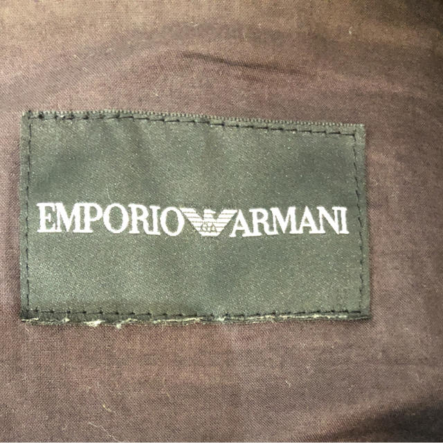 Emporio Armani(エンポリオアルマーニ)のエンポリオ アルマーニ【EMPORIO ARMANI】◆正規品◆レザージャケット メンズのジャケット/アウター(レザージャケット)の商品写真