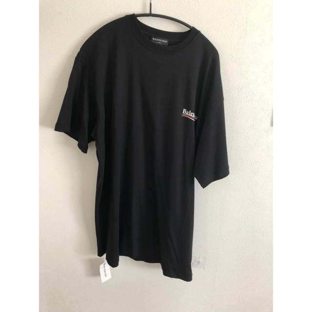 Balenciaga(バレンシアガ)の 新品未使用確実正規BALENCIAGAバレンシアガキャンペーンロゴTシャツM  メンズのトップス(Tシャツ/カットソー(半袖/袖なし))の商品写真