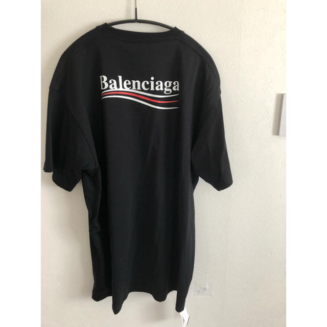 Balenciaga(バレンシアガ)の 新品未使用確実正規BALENCIAGAバレンシアガキャンペーンロゴTシャツM  メンズのトップス(Tシャツ/カットソー(半袖/袖なし))の商品写真