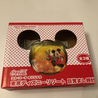 ディズニー(Disney)の新品未使用 コカ・コーラオリジナル東京ディズニーリゾート目覚まし時計(置時計)