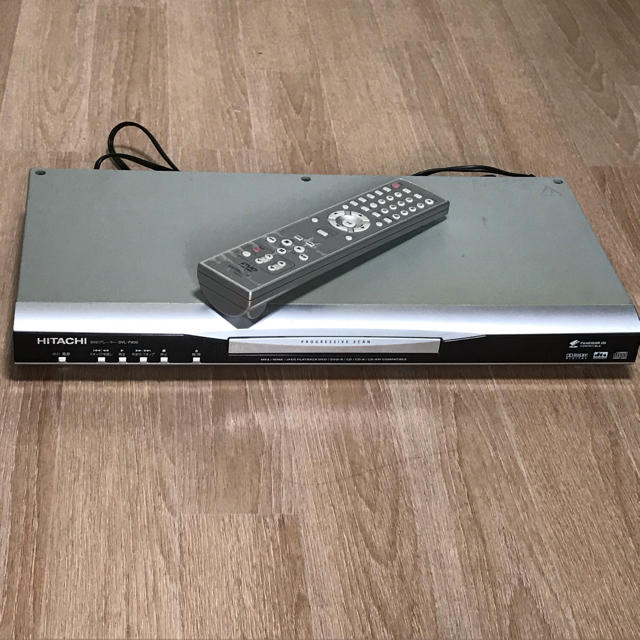 日立(ヒタチ)のHITACHI DVD プレーヤー DVL-P800 スマホ/家電/カメラのテレビ/映像機器(DVDプレーヤー)の商品写真