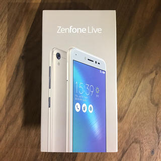 エイスース(ASUS)の新品✨SIMフリー zenfone live(ZB501KL)(スマートフォン本体)