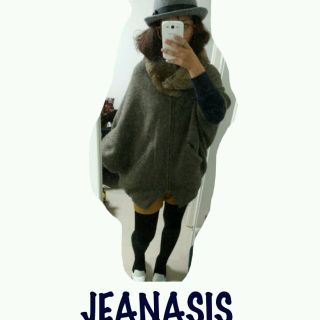 ジーナシス(JEANASIS)のJEANASIS ﾓﾓﾝｶﾞｺｰﾄ(ポンチョ)