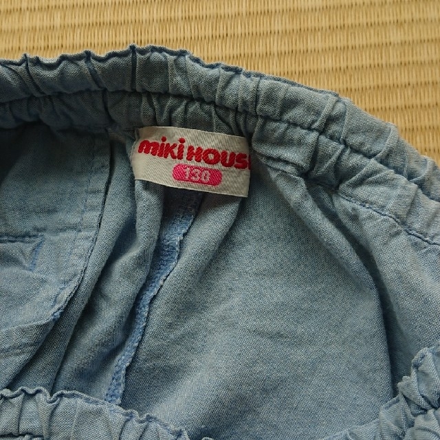 mikihouse(ミキハウス)のMIKI HOUSE ショートパンツ キュロット 130 キッズ/ベビー/マタニティのキッズ服女の子用(90cm~)(パンツ/スパッツ)の商品写真