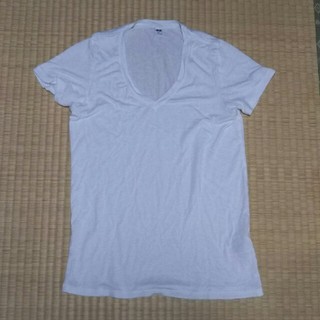 ユニクロ(UNIQLO)のユニクロ Tシャツ S 白(Tシャツ(半袖/袖なし))