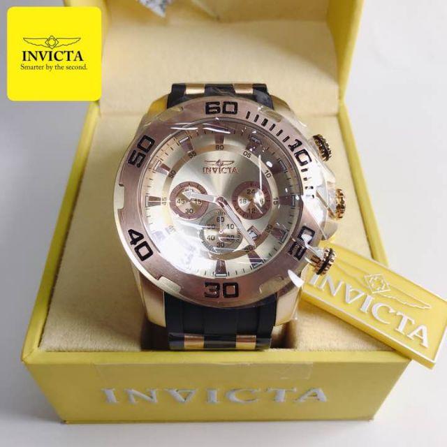 INVICTA(インビクタ)のInvicta プロダイバークォーツステンレススチールゴールド　腕時計　新品 メンズの時計(腕時計(アナログ))の商品写真