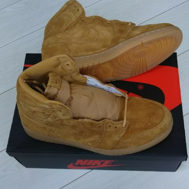 NIKE - 【新品】エアジョーダン 1 レトロハイ OG Wheat ウィート の