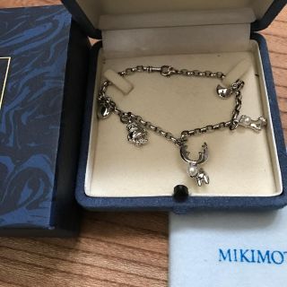 ミキモト(MIKIMOTO)の未使用 ミキモト シルバー&パール ブレスレット(ブレスレット/バングル)