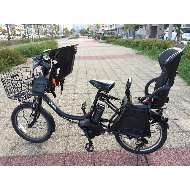 ヤマハ - 2016年 YAMAHA PAS Babby 子供2人乗せ椅子付電動自転車　美品
