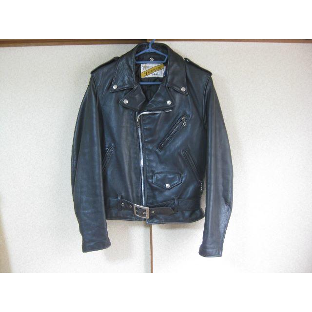 schott(ショット)の☆ショット☆ライダースジャケット118　本革　　サイズ36 京都 メンズのジャケット/アウター(ライダースジャケット)の商品写真
