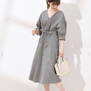 ナチュラルクチュール(natural couture)の今日のみナチュ 大人気！ギンガムチェックワンピ 🌼(ひざ丈ワンピース)