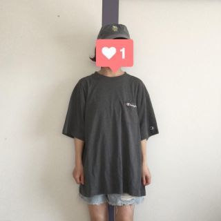 チャンピオン(Champion)のChampion ロゴ刺繍ポケットTEE(Tシャツ/カットソー(半袖/袖なし))