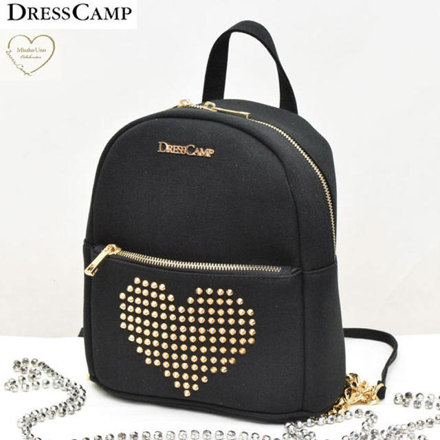 DRESSCAMP(ドレスキャンプ)のDRESS CAMP×宇野実彩子 コラボリュック レディースのバッグ(リュック/バックパック)の商品写真