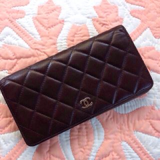 シャネル(CHANEL)のCHANELマトラッセ長財布＊(財布)