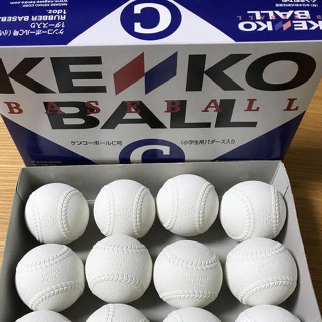 NAGASE KENKO(ナガセケンコー)の新品！軟式C球 1ダース(12球) スポーツ/アウトドアの野球(ボール)の商品写真