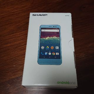 アンドロイド(ANDROID)の先着1 Android one 507sh 白色 SIMフリー ワイモバイル 。(スマートフォン本体)