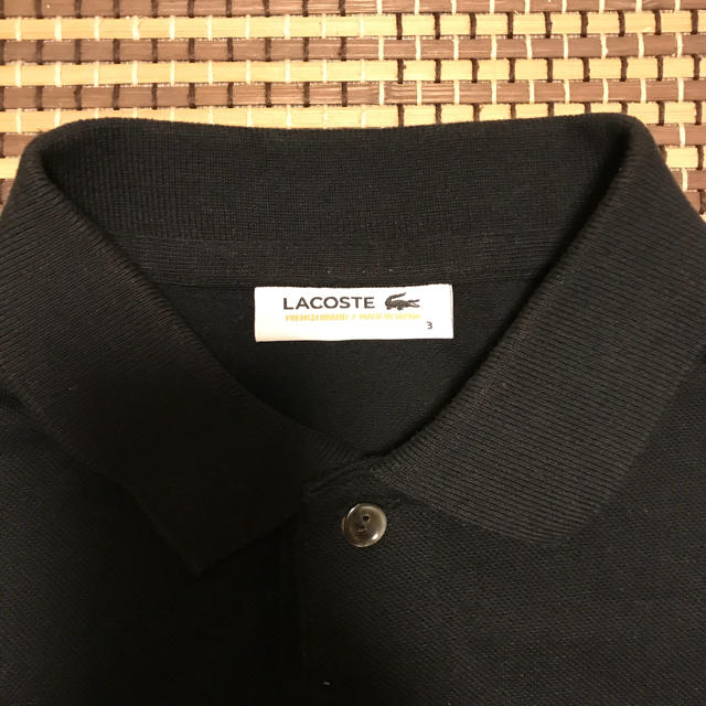 LACOSTE - LACOSTE ラコステ ポロシャツ シルバーラコステ 銀ワニ