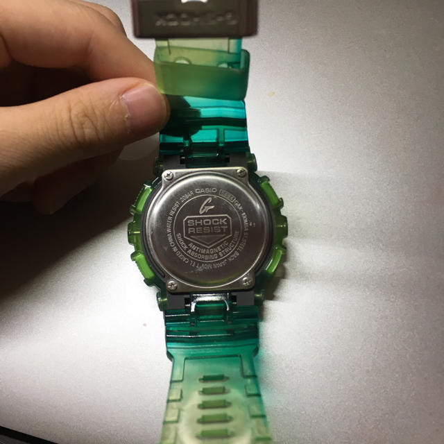 CASIO(カシオ)のG-SHOCK 腕時計 クリアグリーン CASIO メンズの時計(腕時計(デジタル))の商品写真