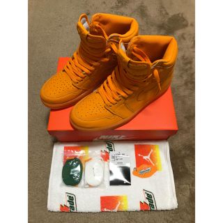 ナイキ(NIKE)のNIKE AIR JORDAN 1 RETRO HIGH OG ORENGE(スニーカー)